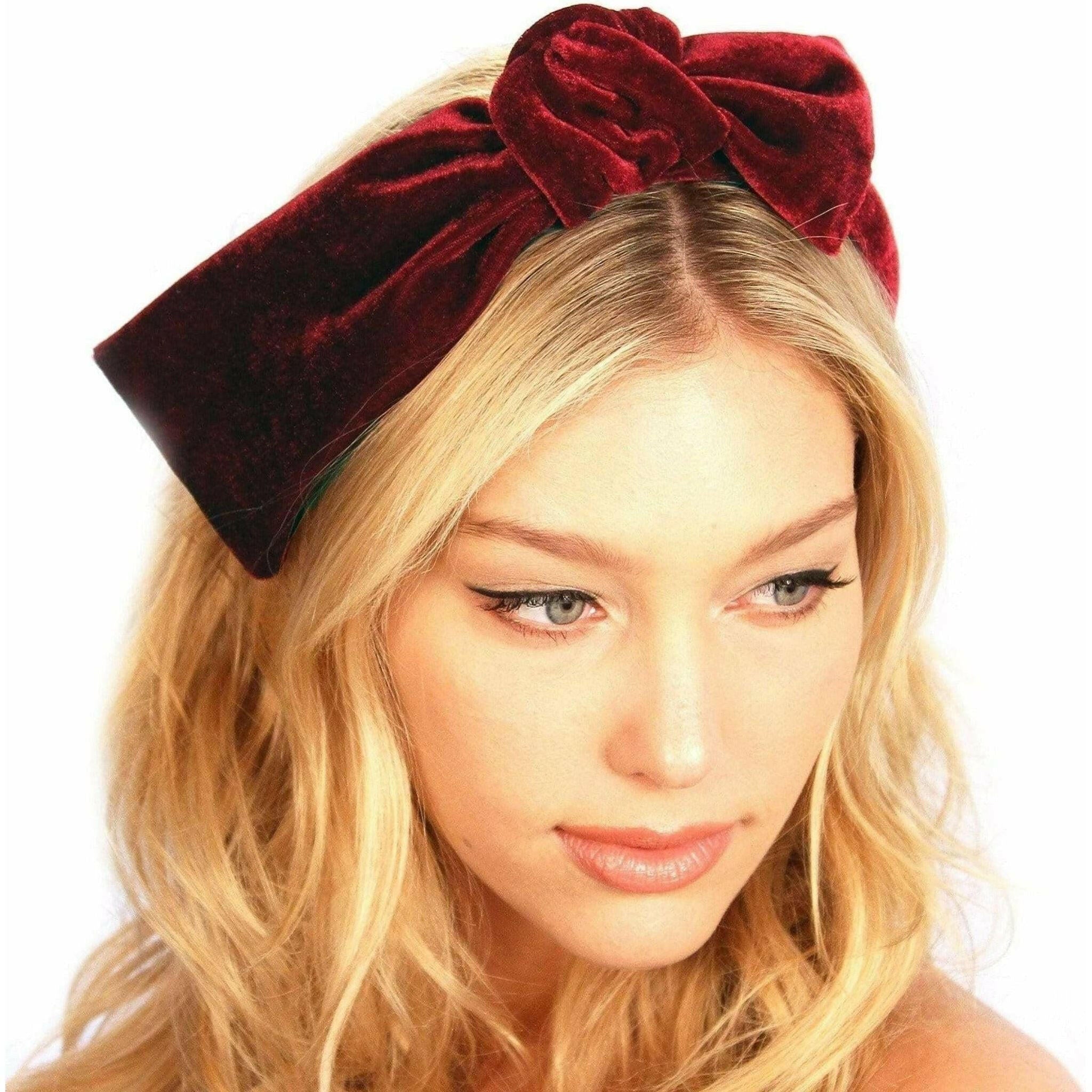 Velvet Knot Headband.