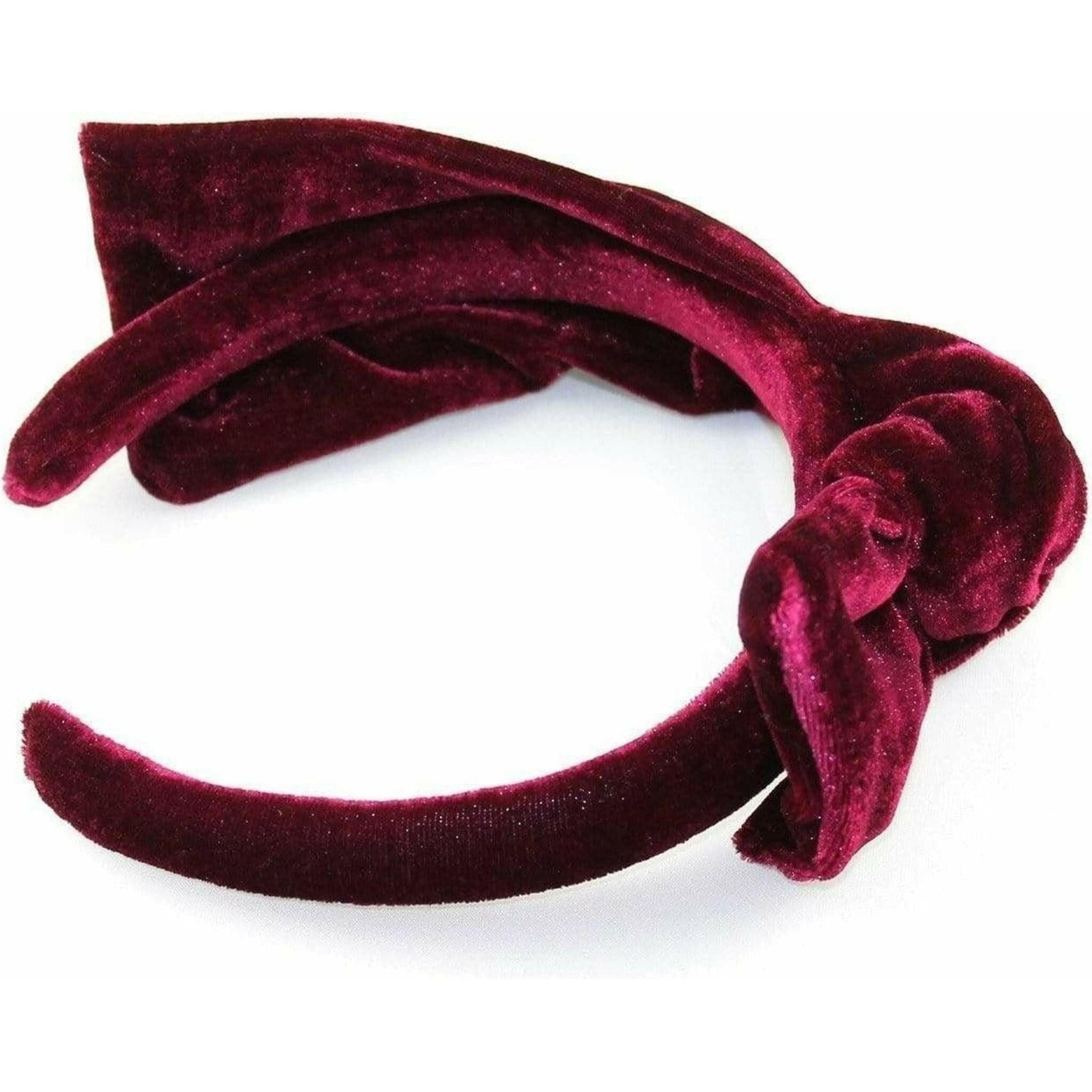 Velvet Knot Headband.