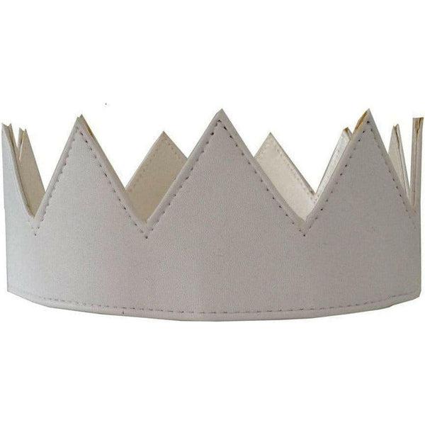 White Leather Crown