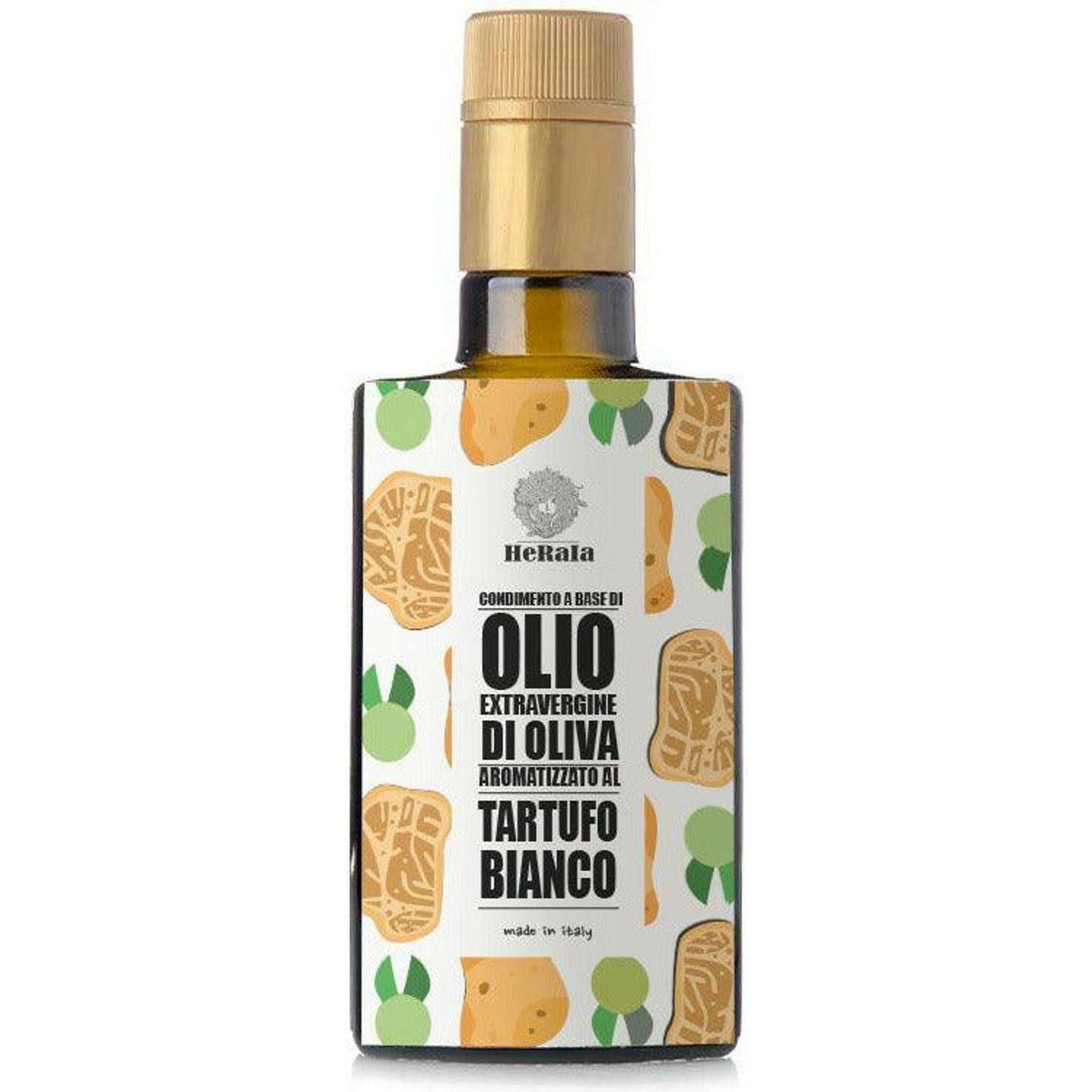 White Truffle Flavored Extra Virgin Olive Oil.