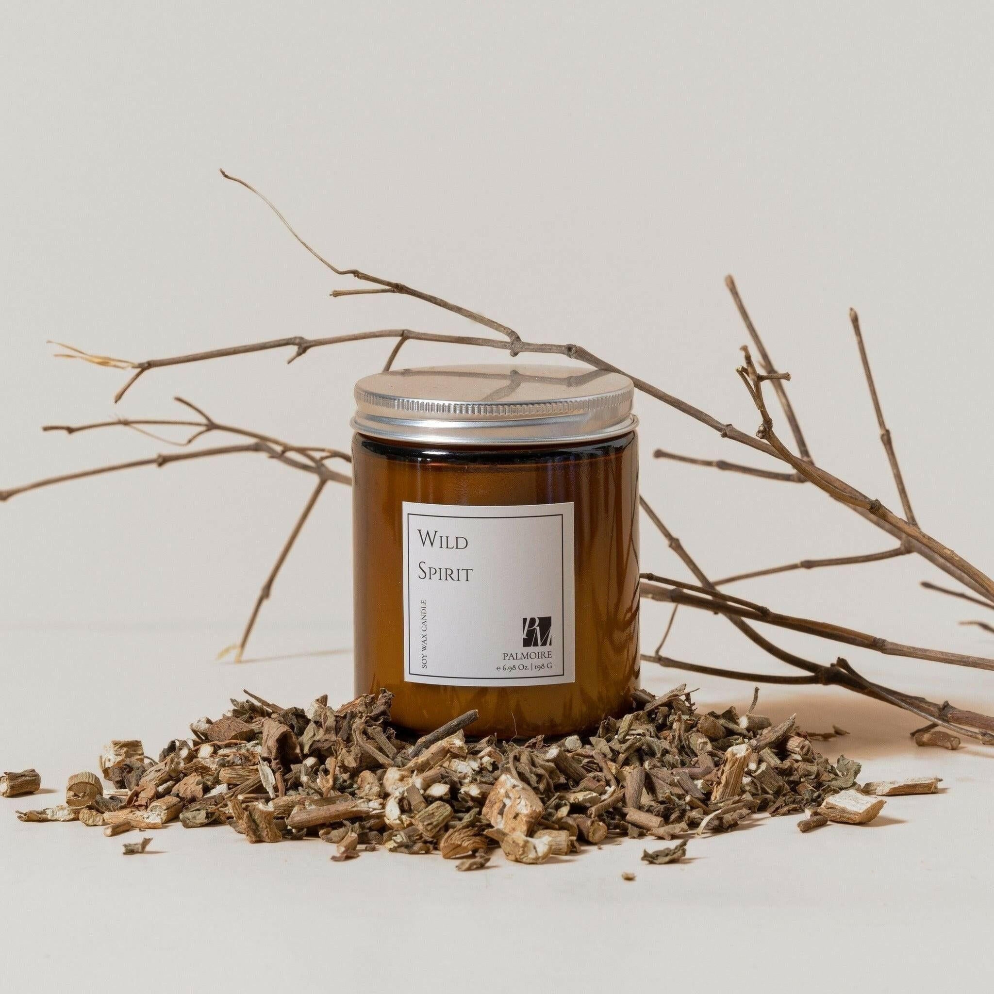 Wild Spirit Soy Wax Candle.