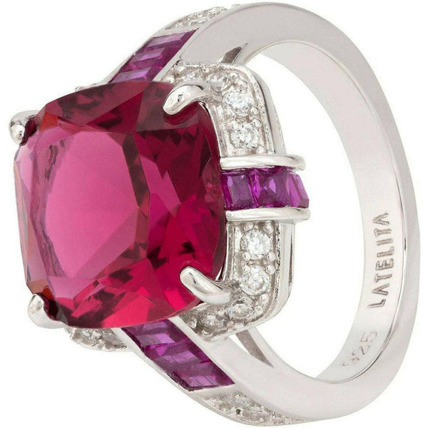 Windsor Silver Ring Ruby