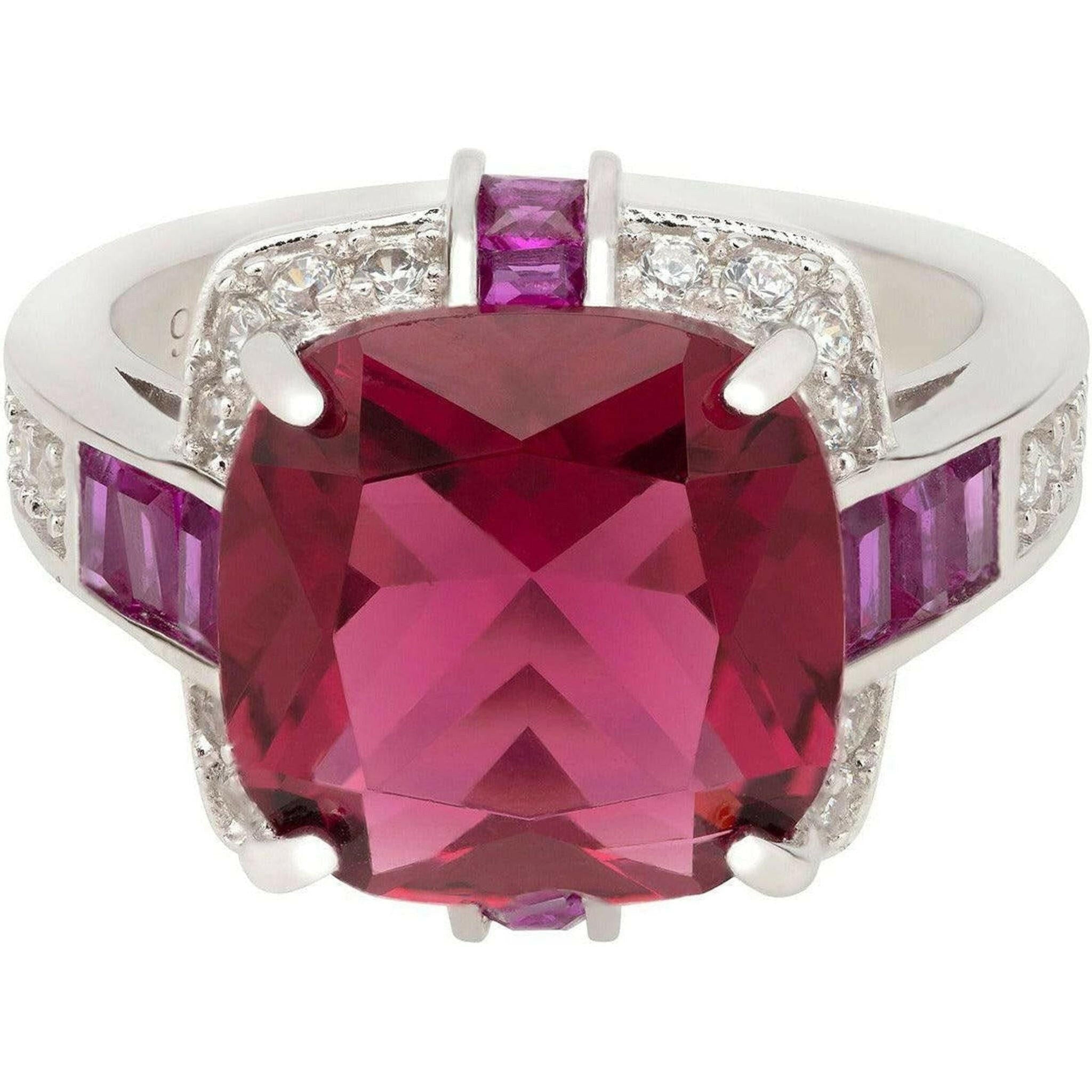 Windsor Silver Ring Ruby.