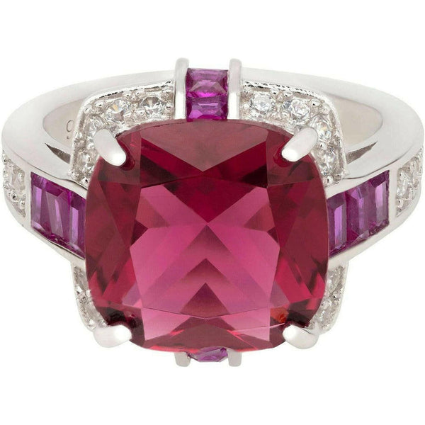 Windsor Silver Ring Ruby