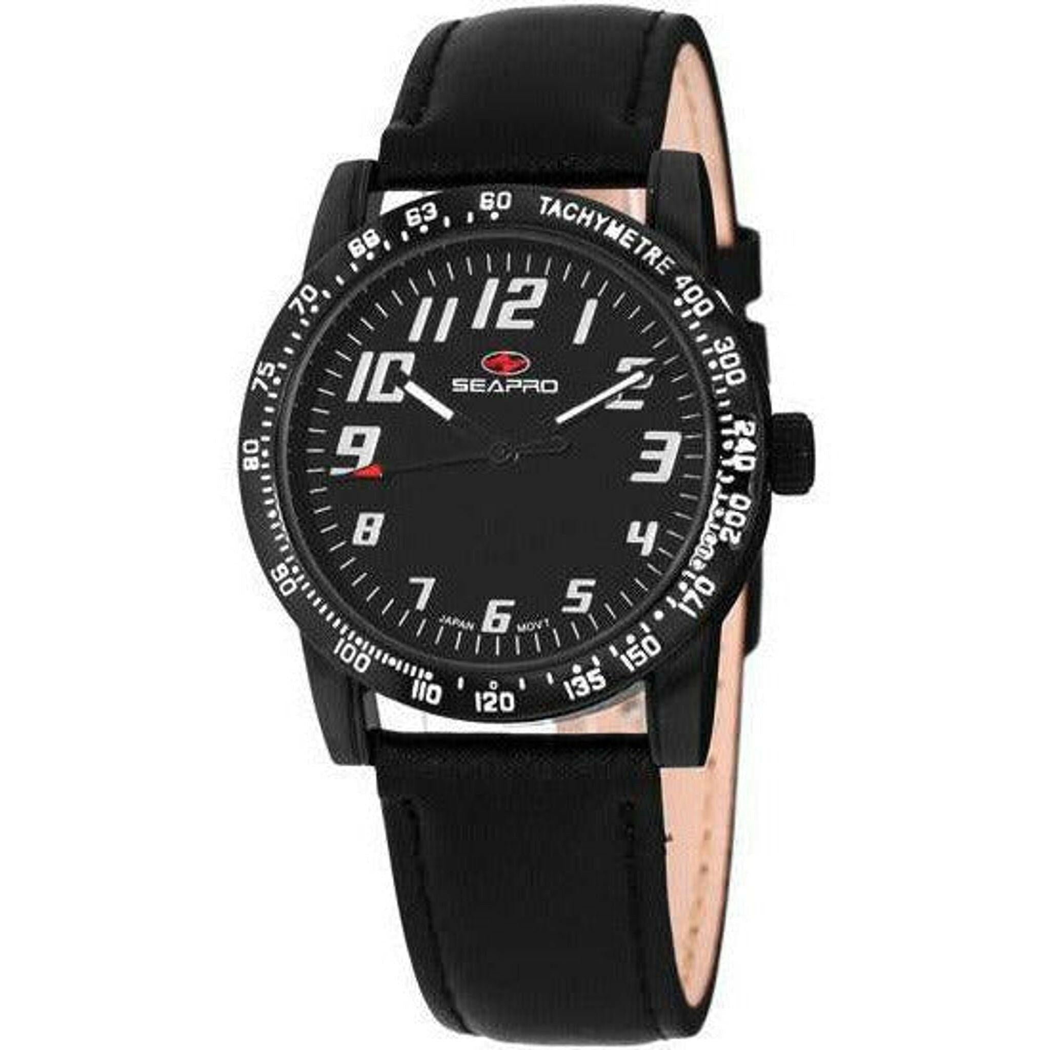 Women's Bold Watch with Black Dial.