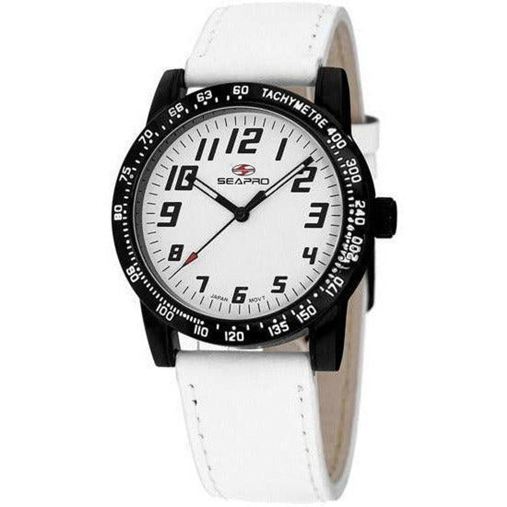 Women's Bold Watch with White Dial.