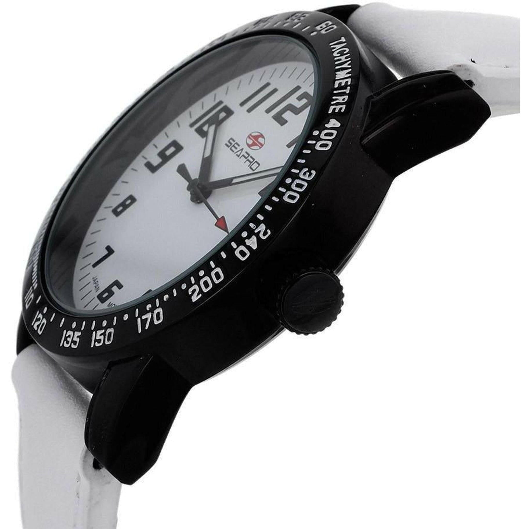 Women's Bold Watch with White Dial.