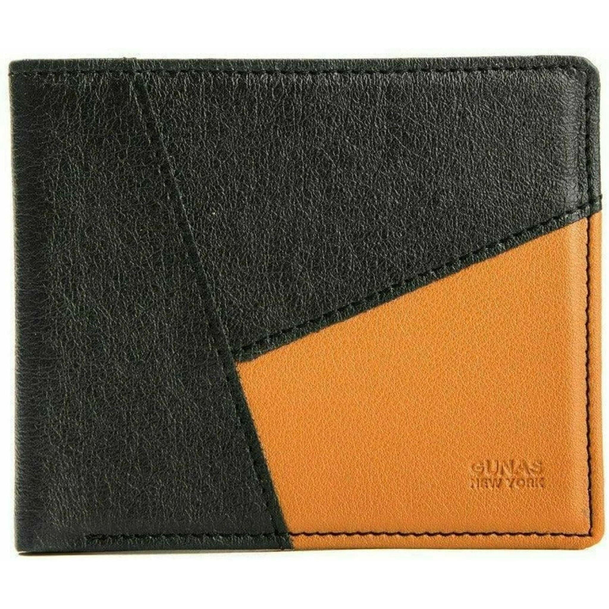 Woody - Brown Vegan Leather Wallet for Men.