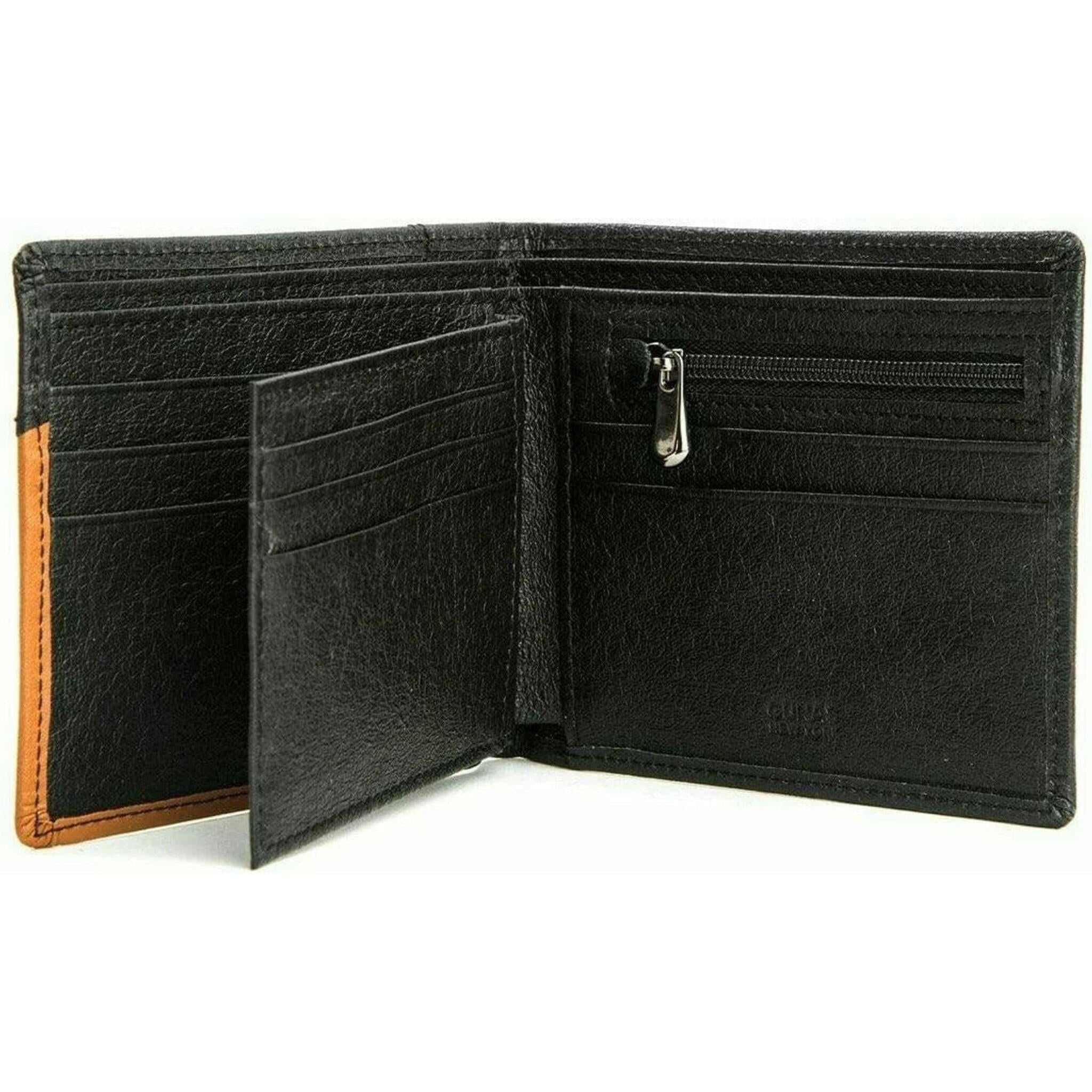 Woody - Brown Vegan Leather Wallet for Men.