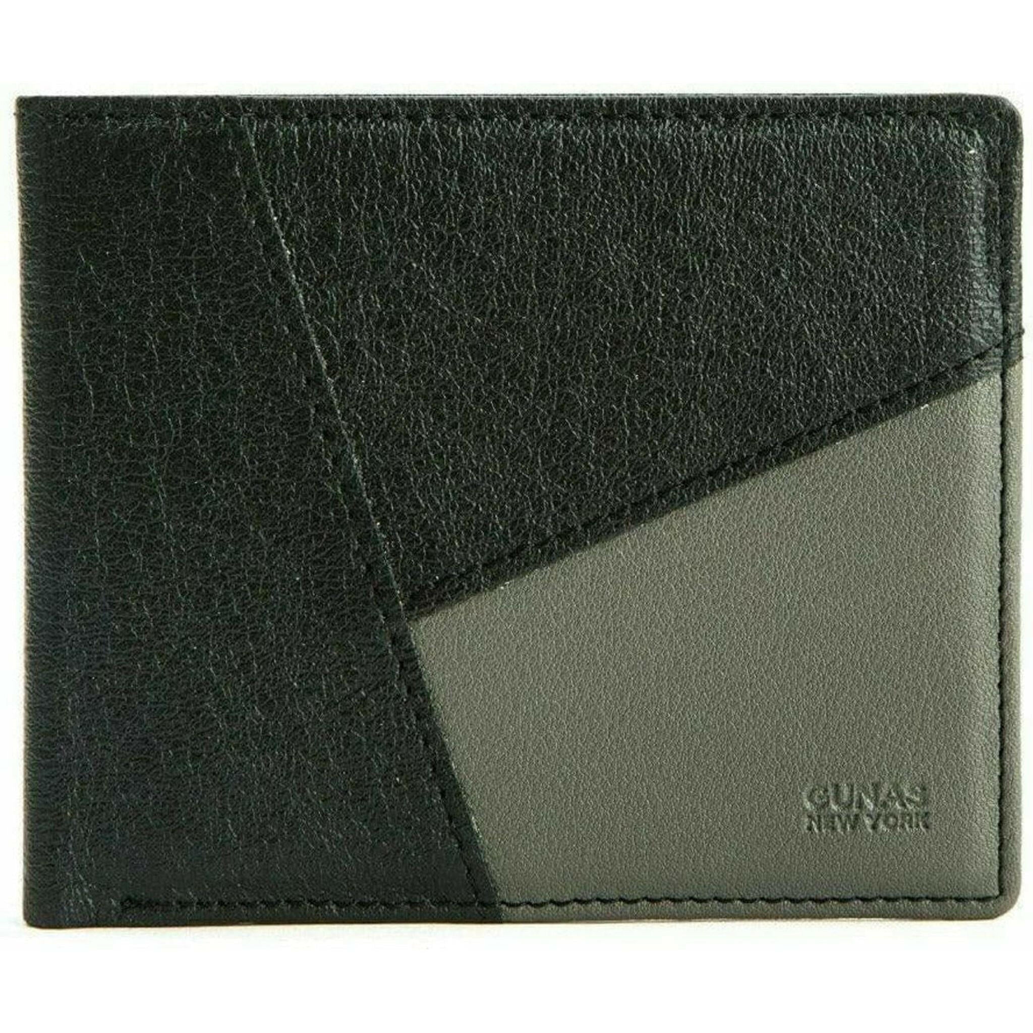 Woody - Gray Vegan Leather Wallet for Men.