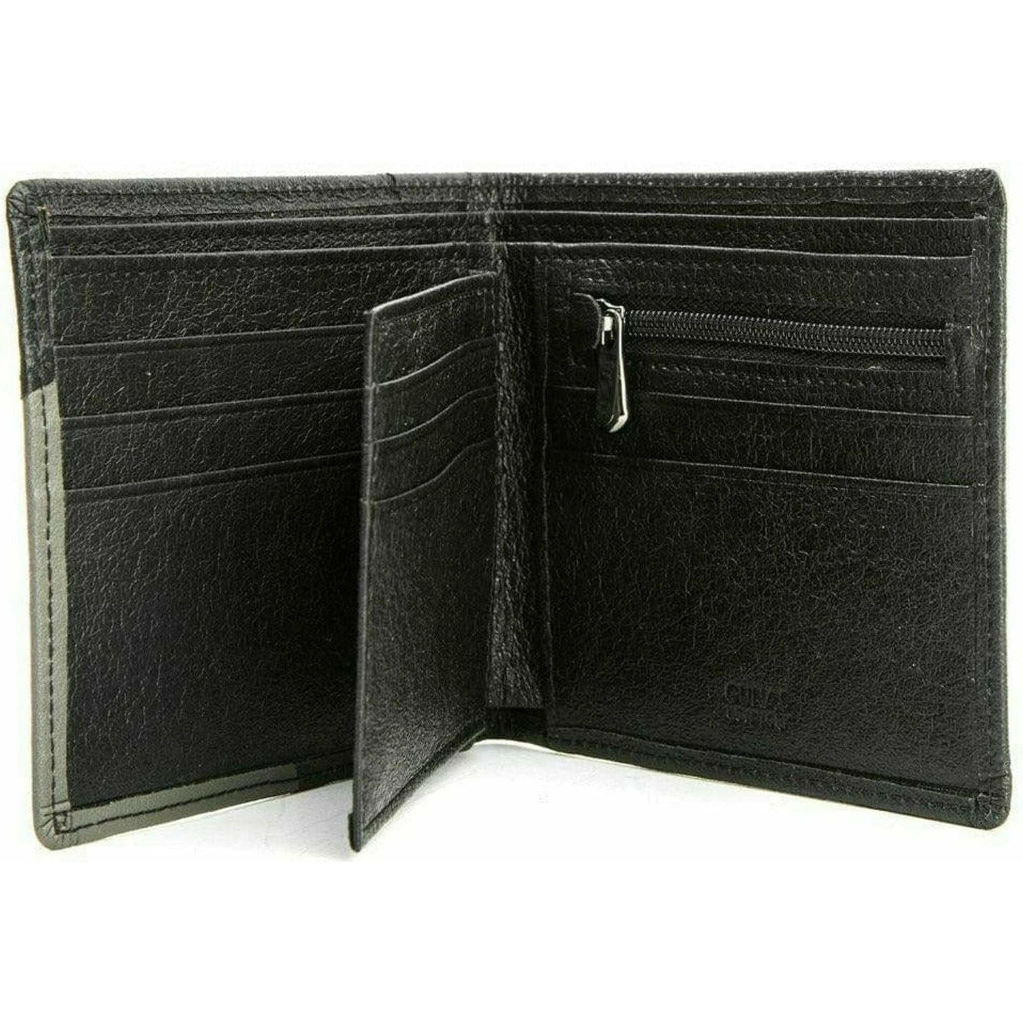 Woody - Gray Vegan Leather Wallet for Men.