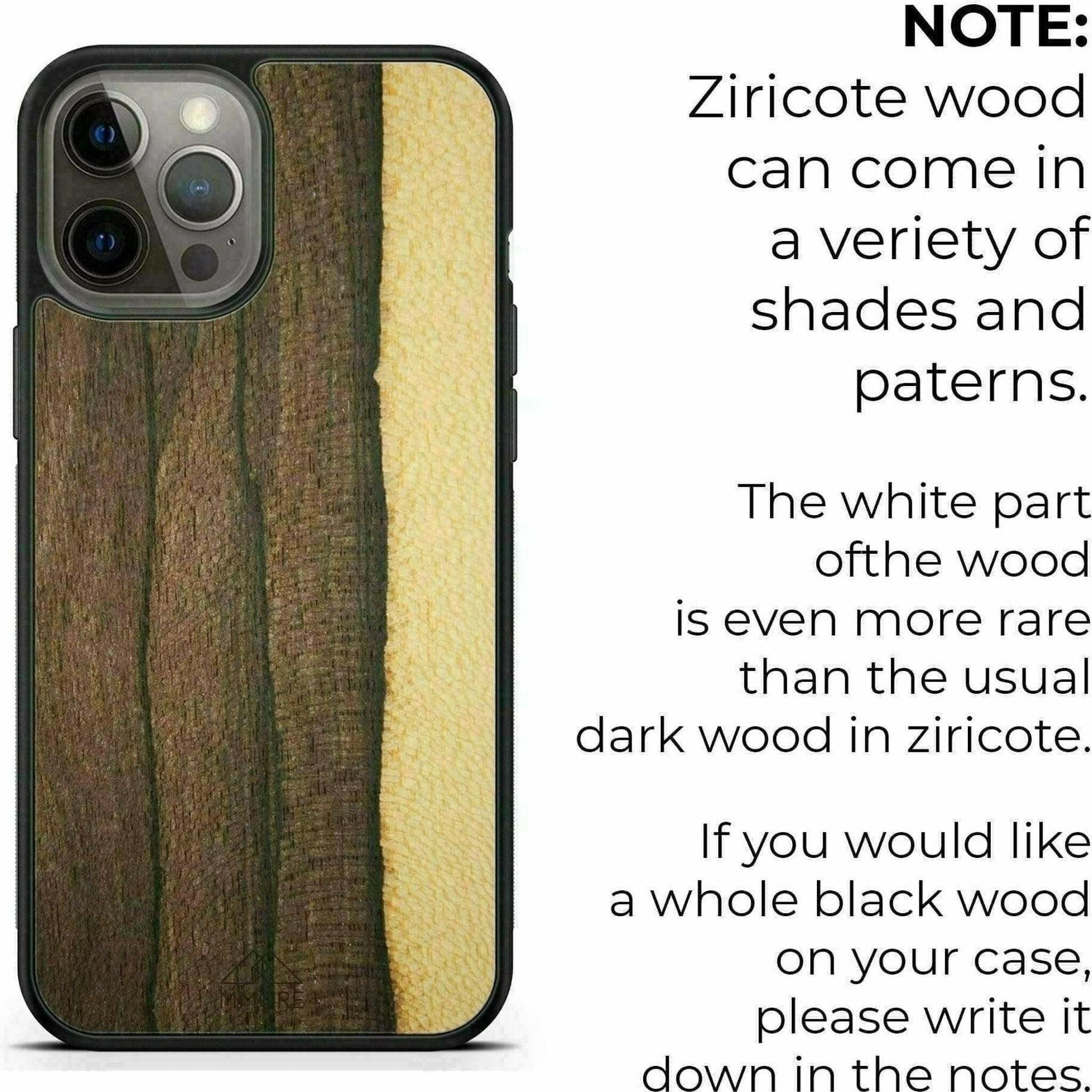 Ziricote Rare Wood Phone Case.