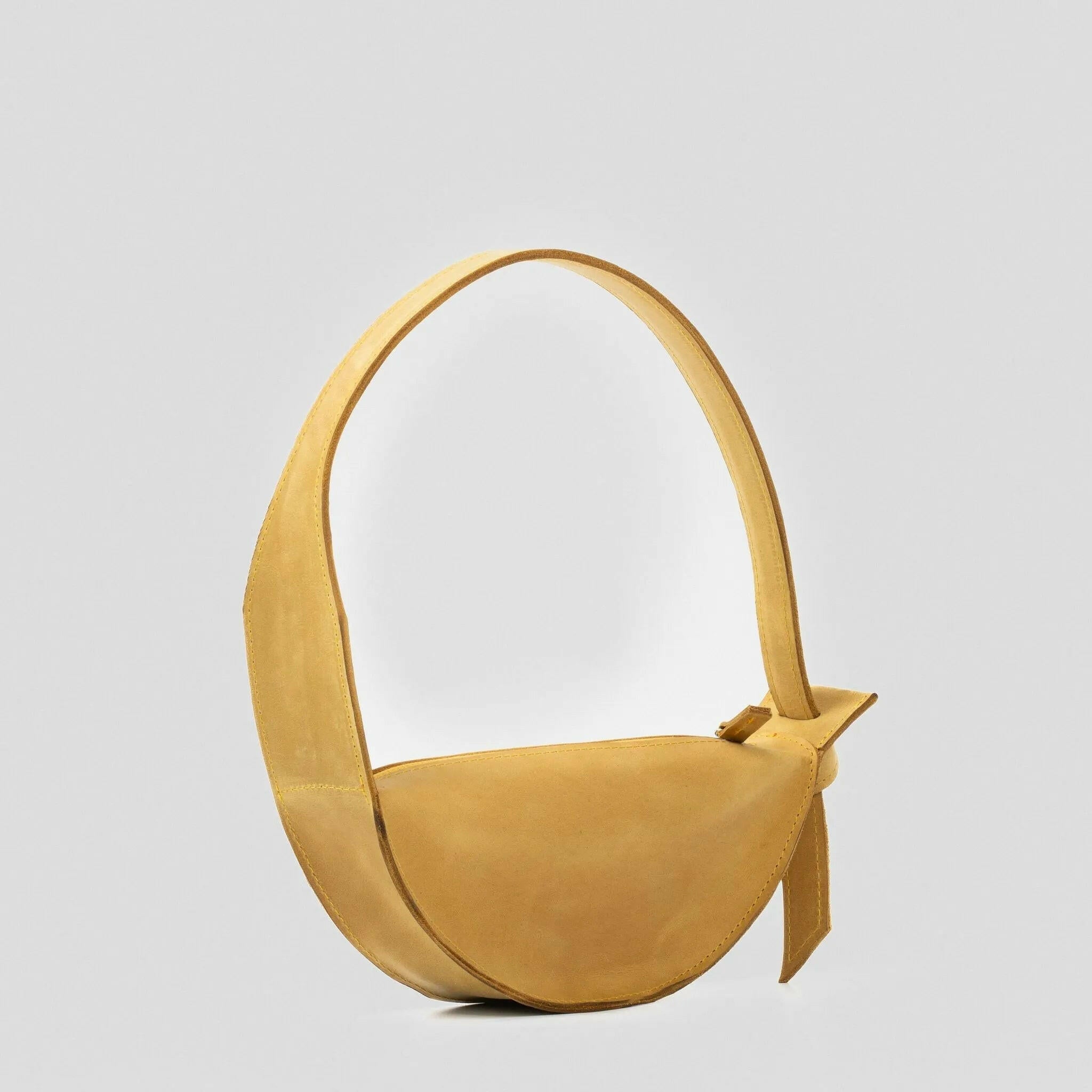 Shoulder Bag Crescent Yellow.