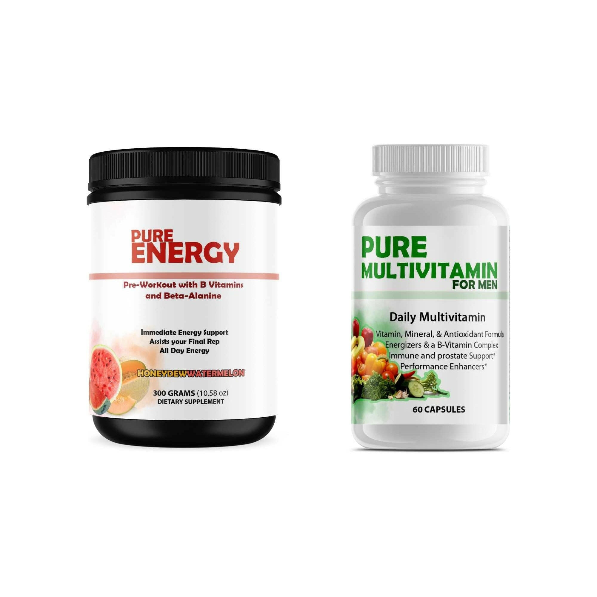 Multivitamins + Pre-Workout Bundle.