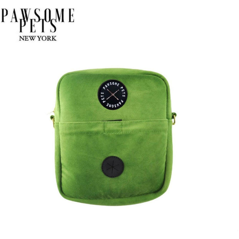 Crossbody Treat Bag - Light Green.