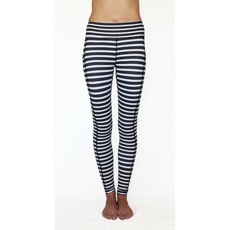 Black and White Stripe - Pocket Pant.