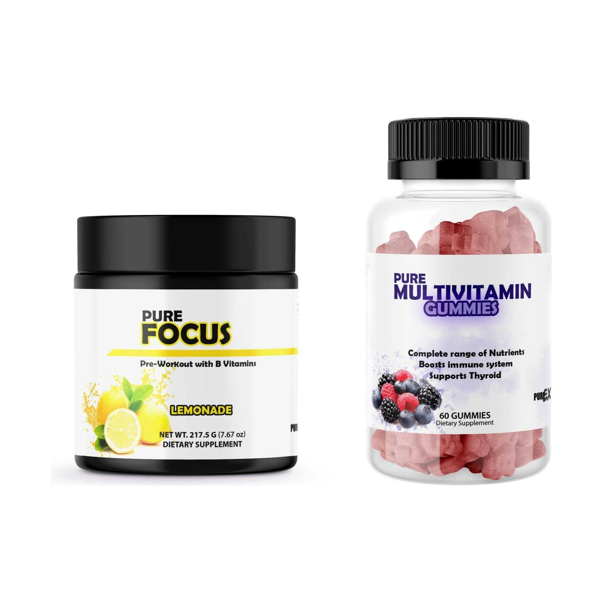 Multivitamins + Pre-Workout Bundle.