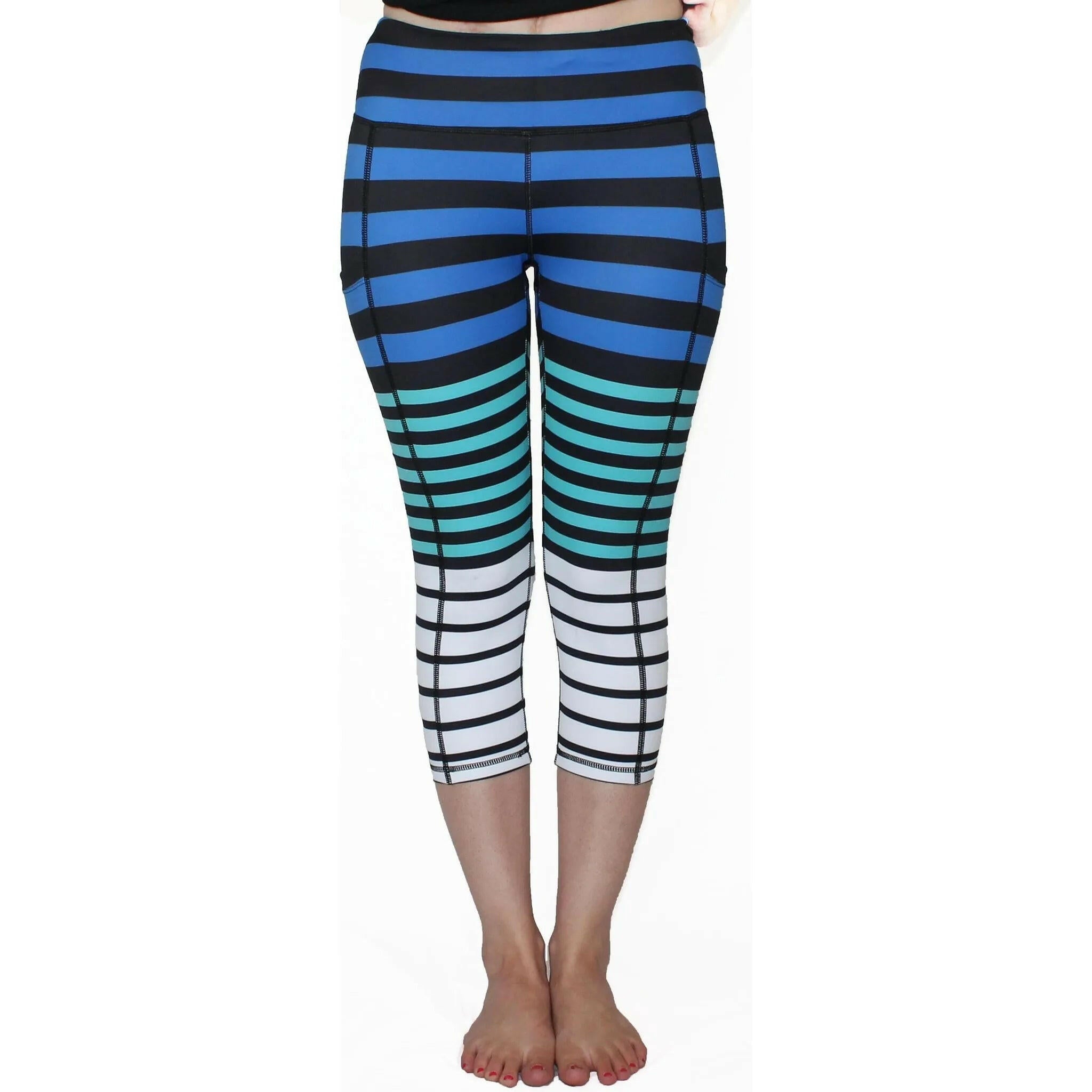 Arctic Stripe - Pocket Capri.