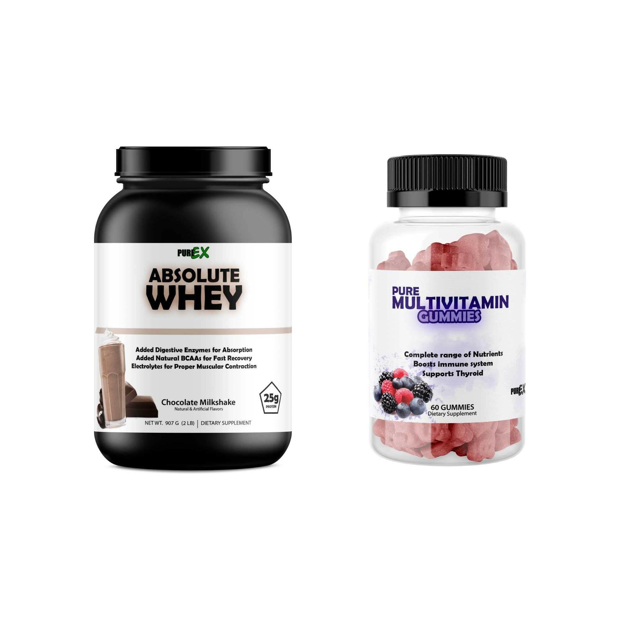 Multivitamins + Whey Protein Bundle.