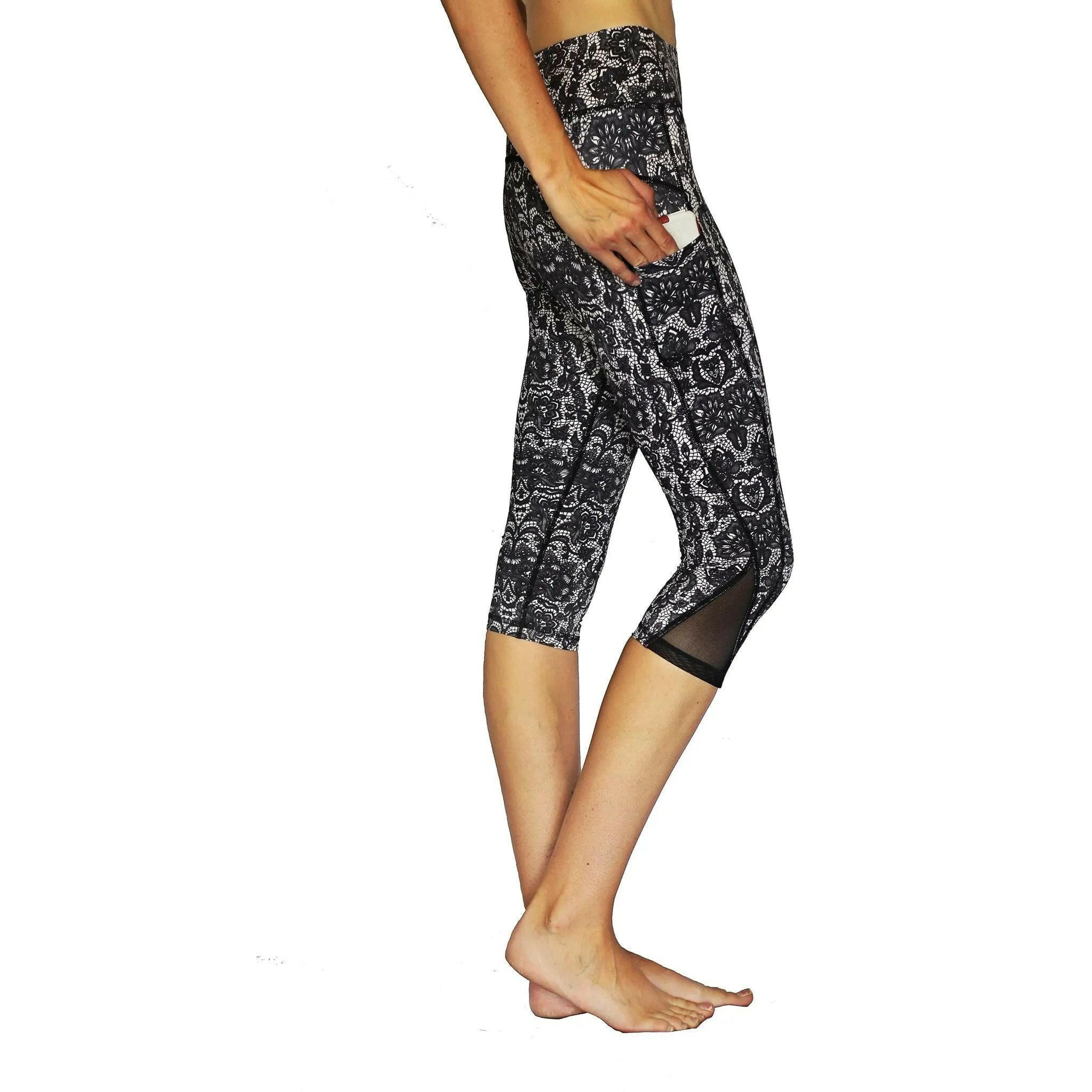 Black Lace - Pocket Capri.