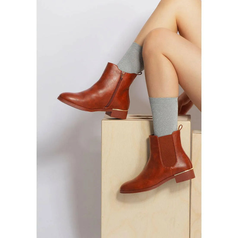 Yacht Winter Basic Ankle Boots |  quirkitrendz.