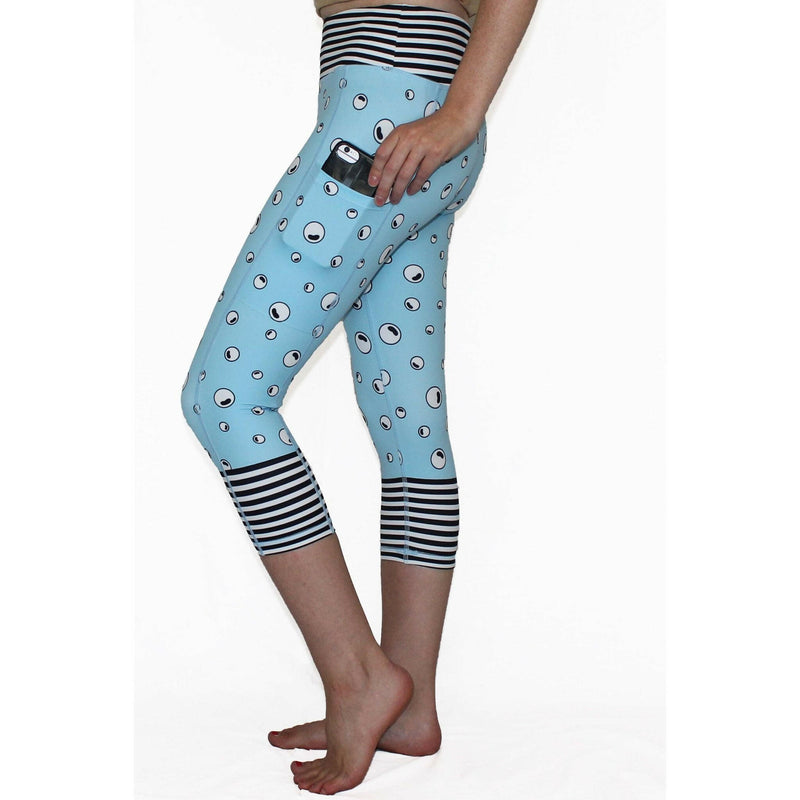 Pearls and Stripes - Pocket Capri.