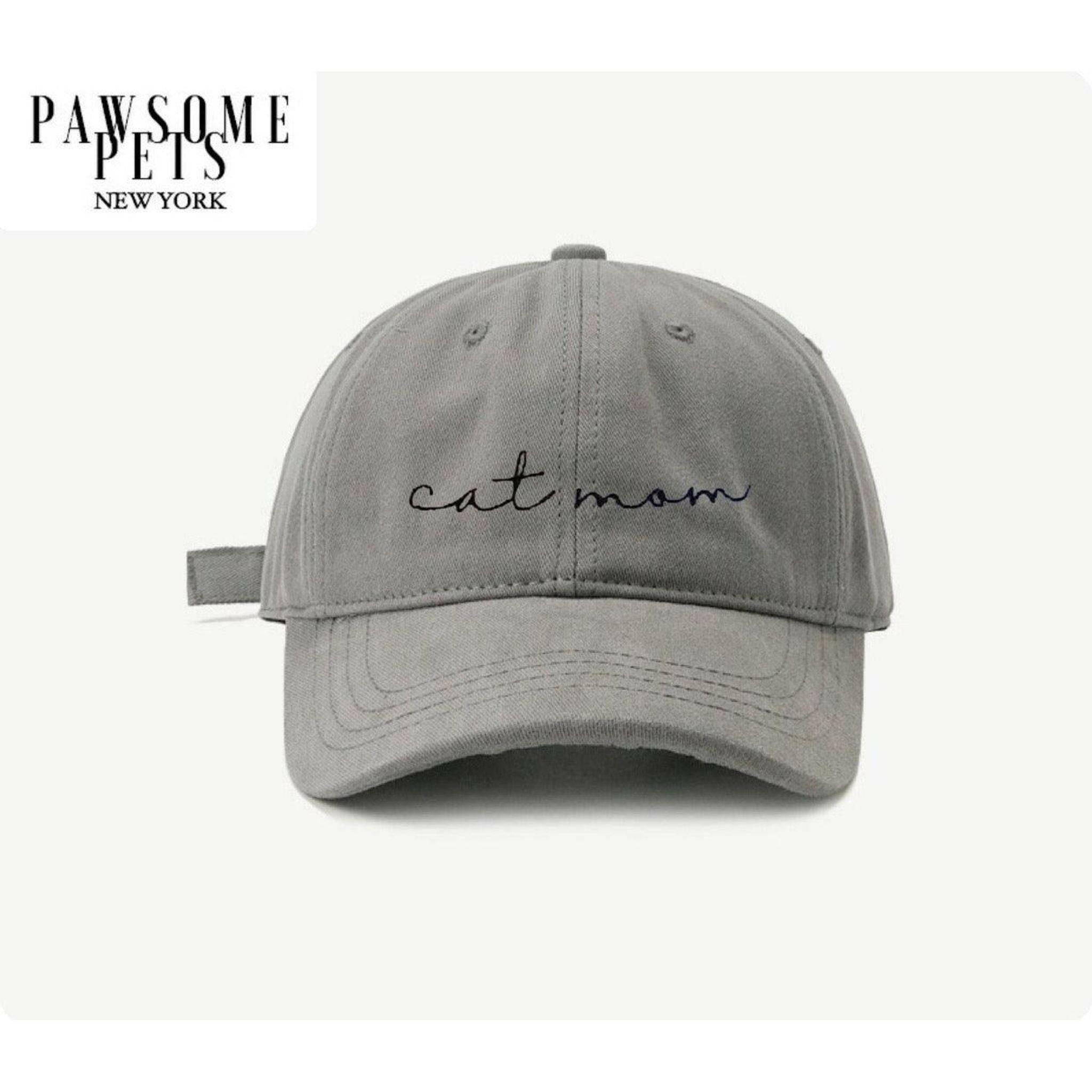 Cat Mom Hat - Grey.