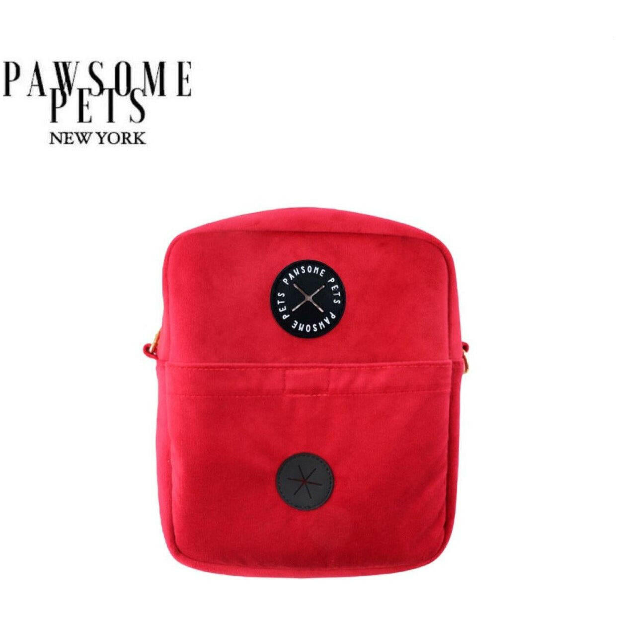 Crossbody Treat Bag - Red.