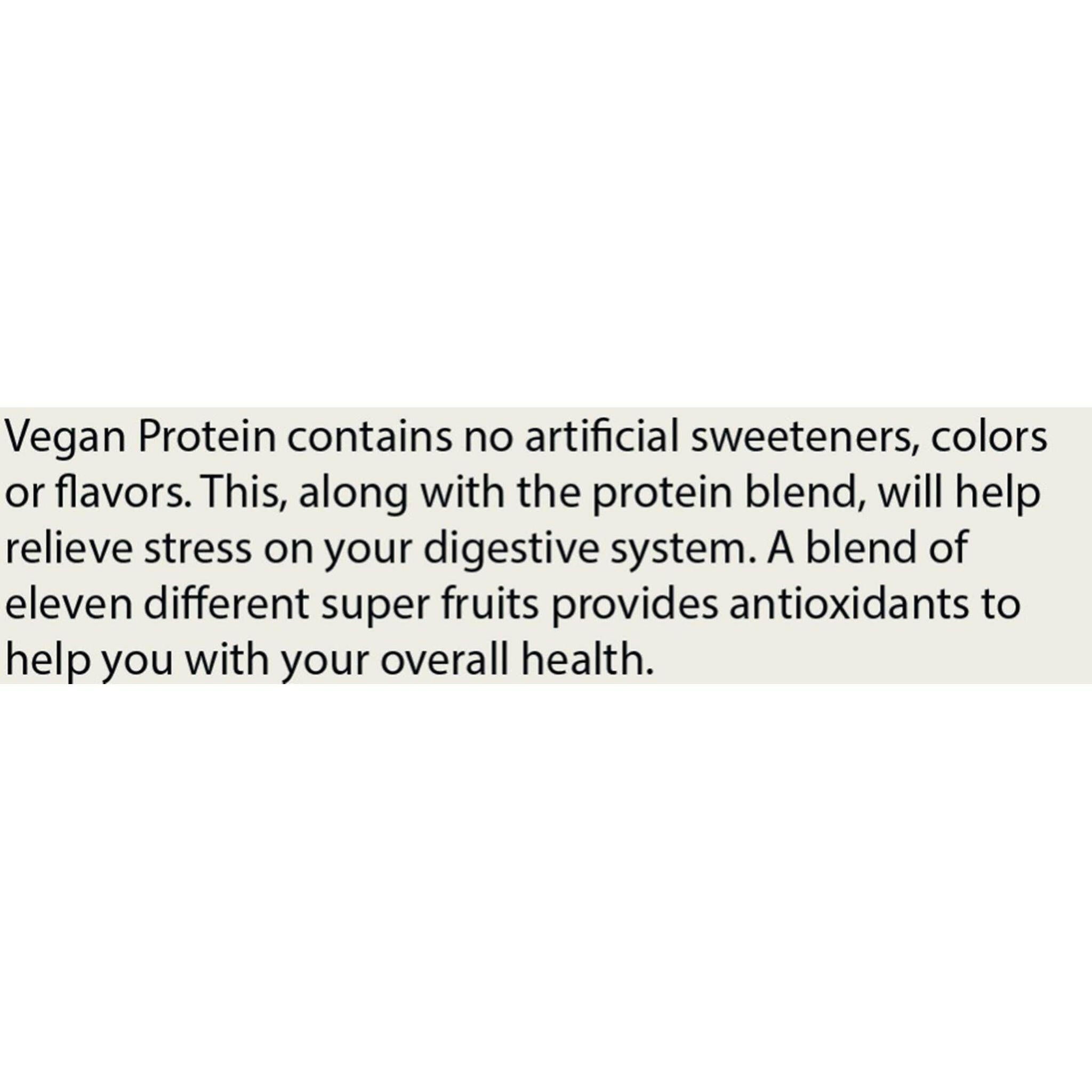 Pure Plant Protein Chocolate.