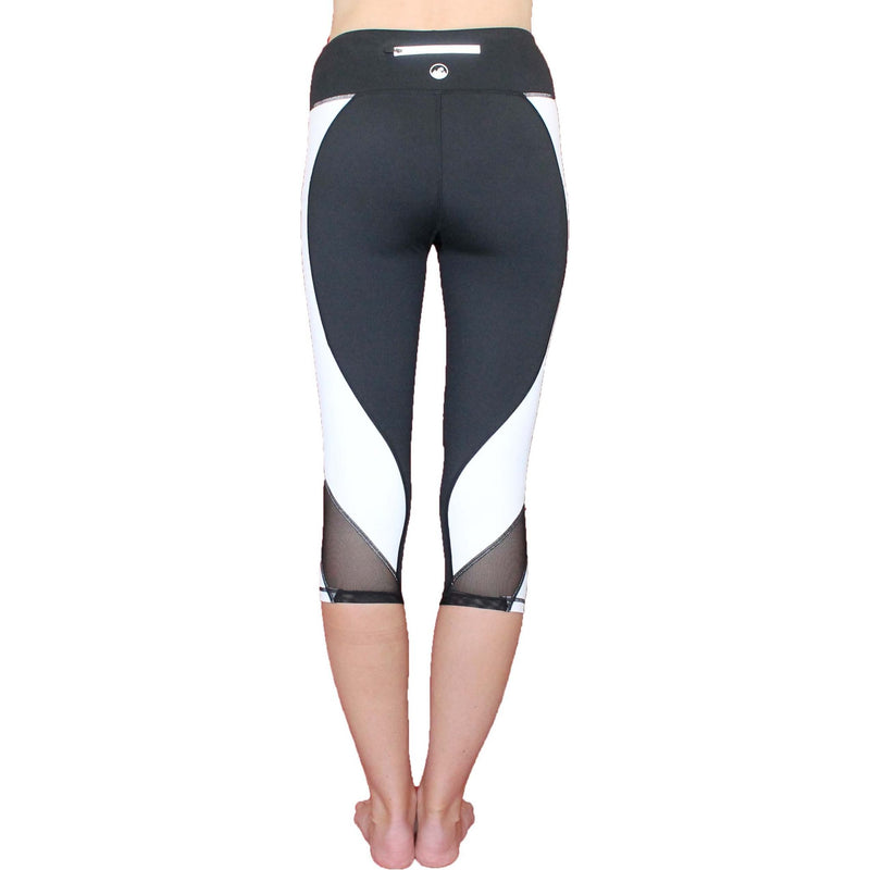 Black and White - Pocket Capri.