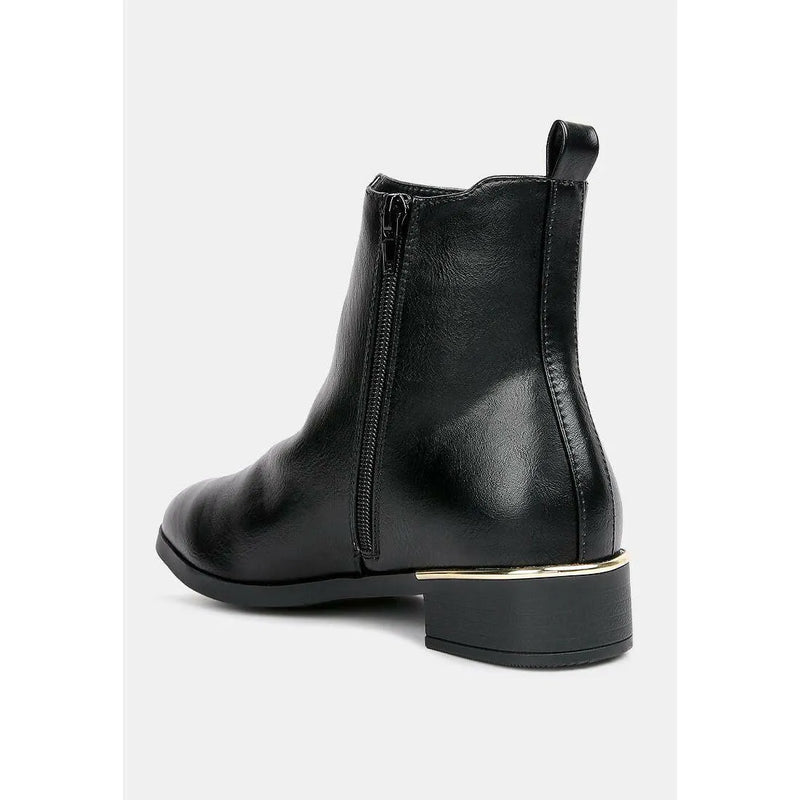 Yacht Winter Basic Ankle Boots |  quirkitrendz.