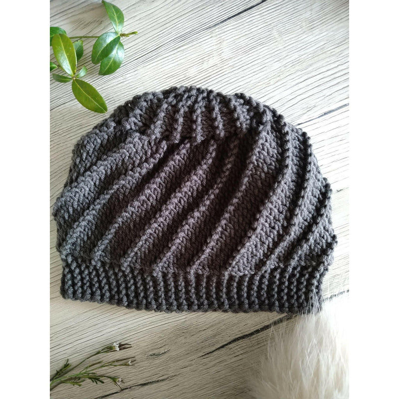 Mocca Knitted Hat.