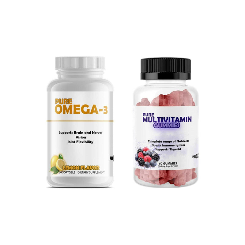 Multivitamins + Omega 3.