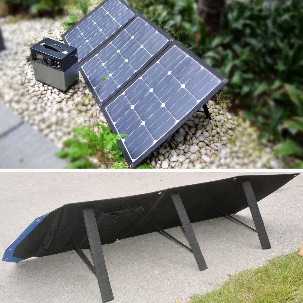 ACOPower 120W Portable Solar Panel Foldable Suitcase.