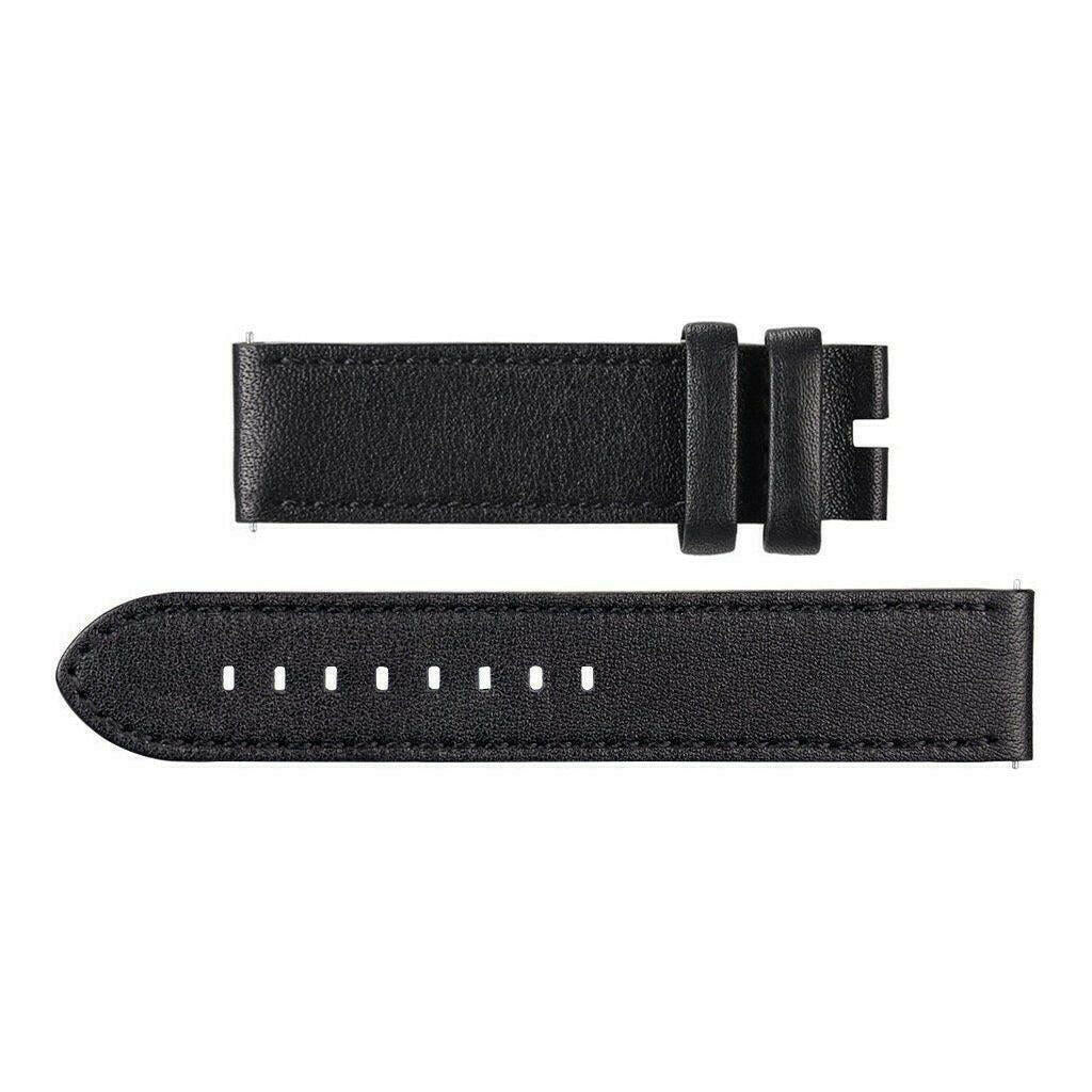 APOLLO Series Black Leather Strap.