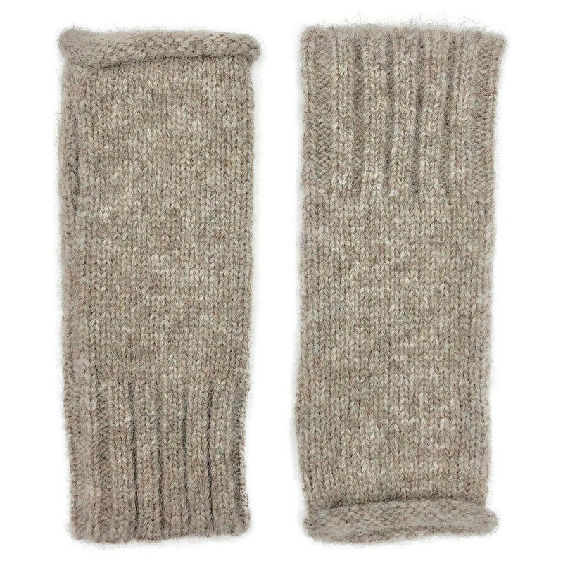 Beige Essential Knit Alpaca Gloves |  quirkitrendz.