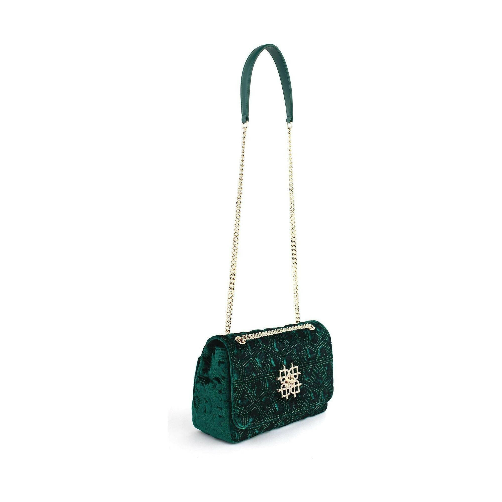 Broadway - Green Vegan Shoulder Bag.