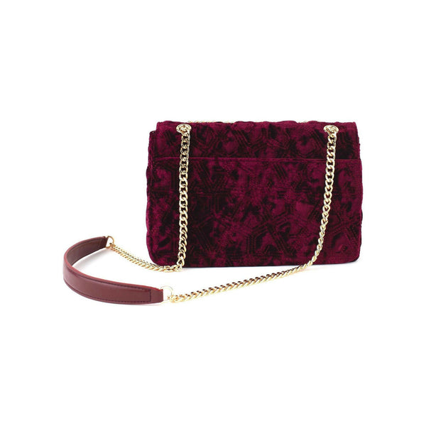 Broadway - Maroon Vegan Shoulder Bag |  quirkitrendz.