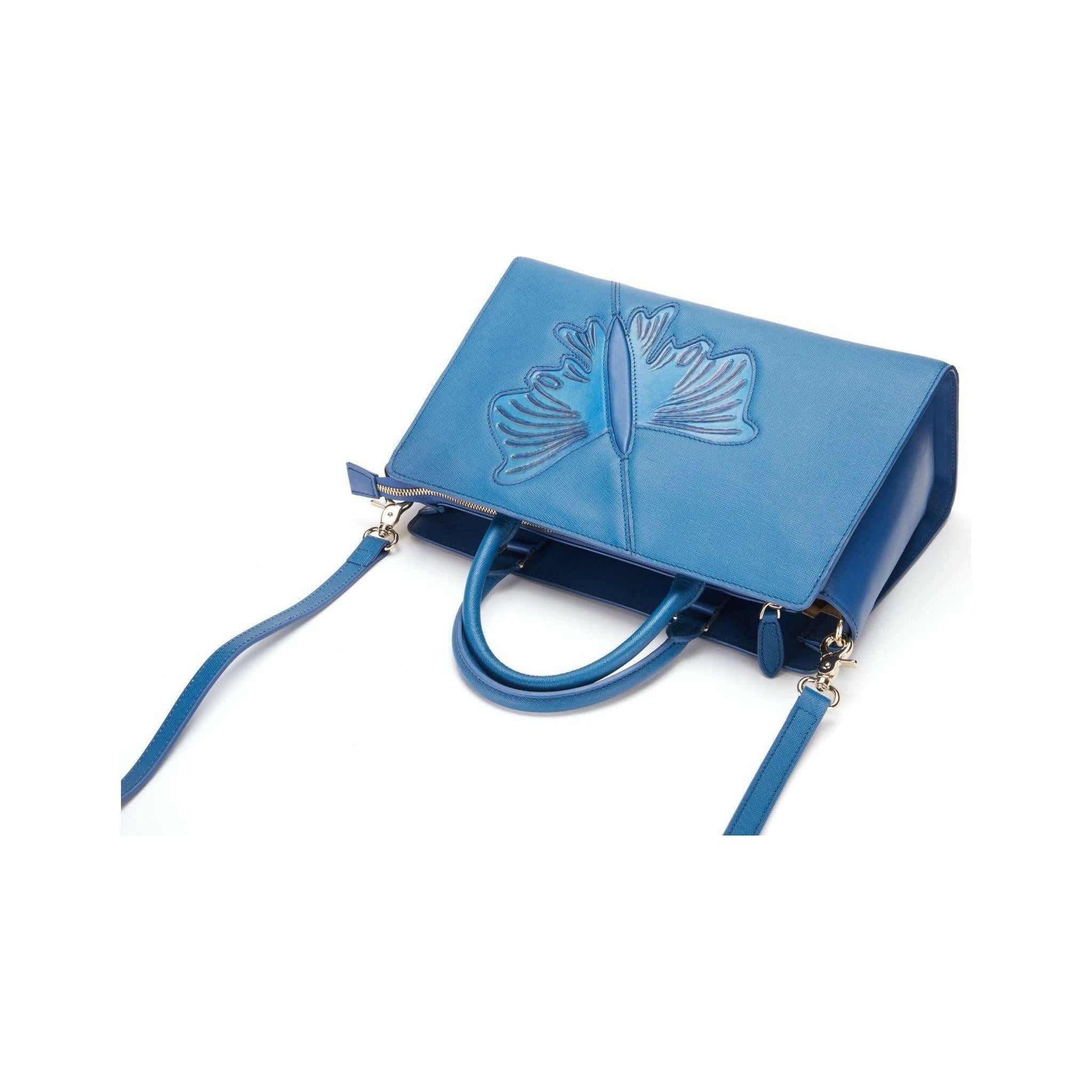 Butterfly Blue Satchel.