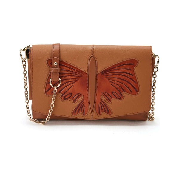 Butterfly Brown Crossbody - quirkitrendz