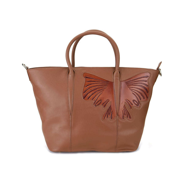 Butterfly Brown Top Handle - quirkitrendz