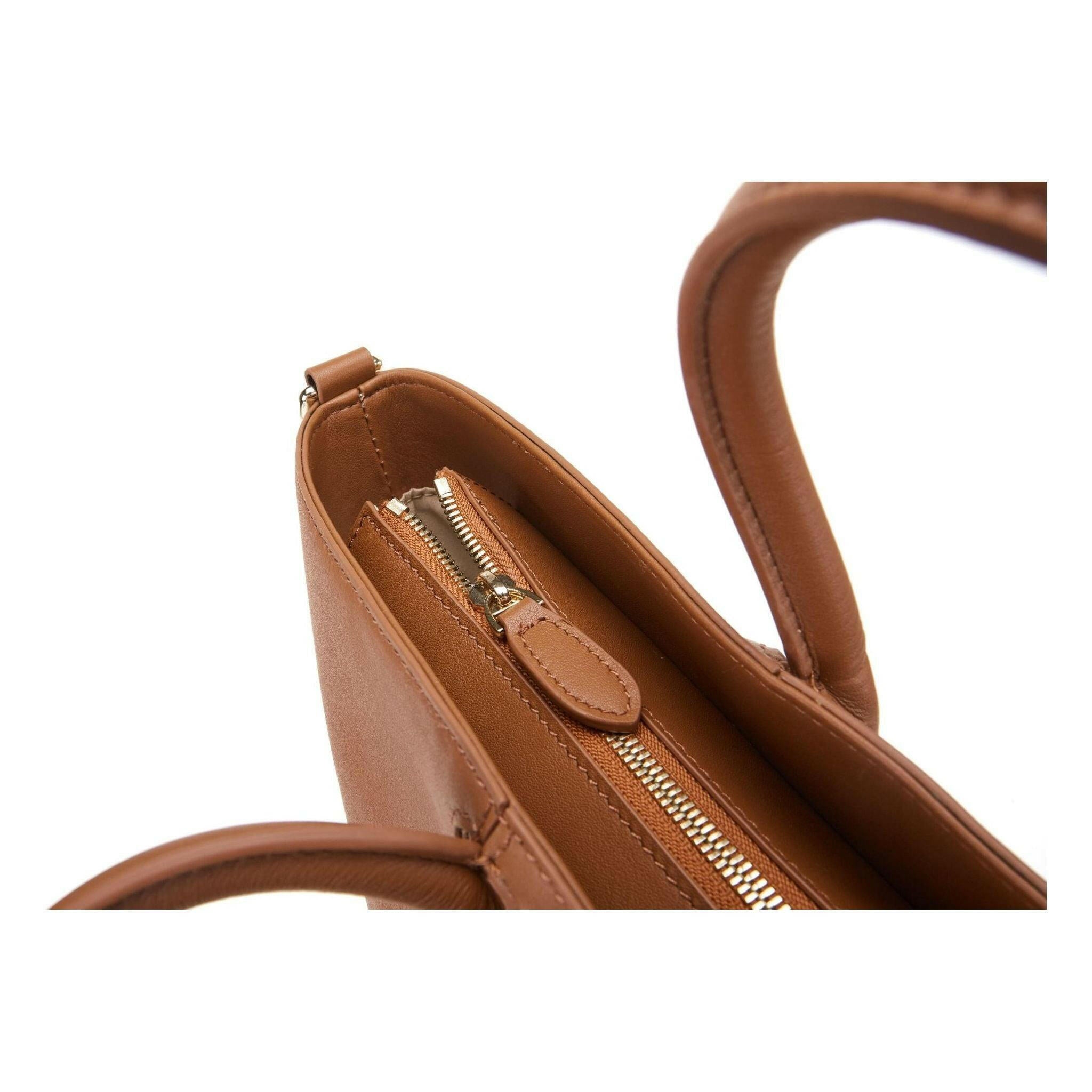 Butterfly Brown Top Handle.