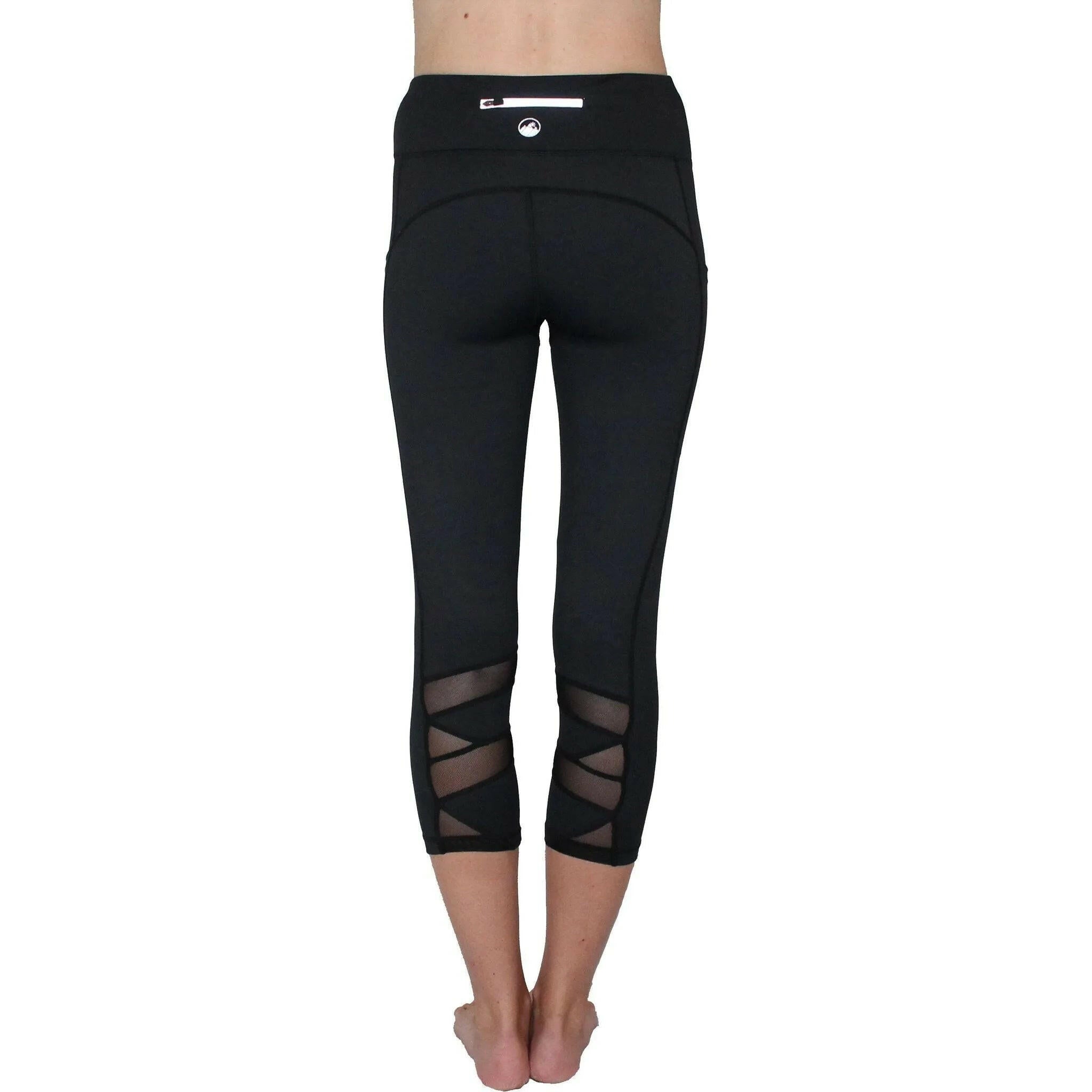 Black Mesh 2.0 - Pocket Capri.