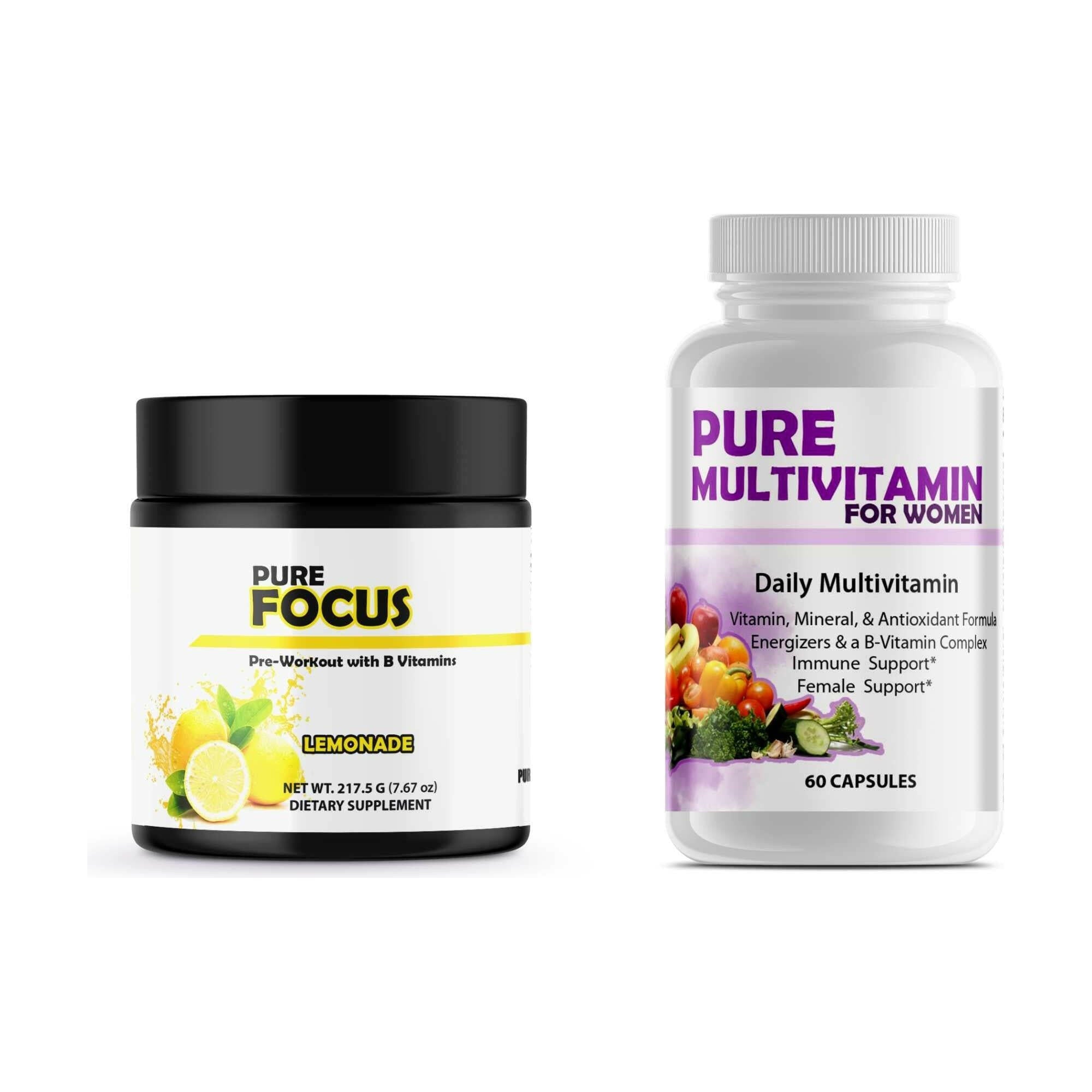 Multivitamins + Pre-Workout Bundle.