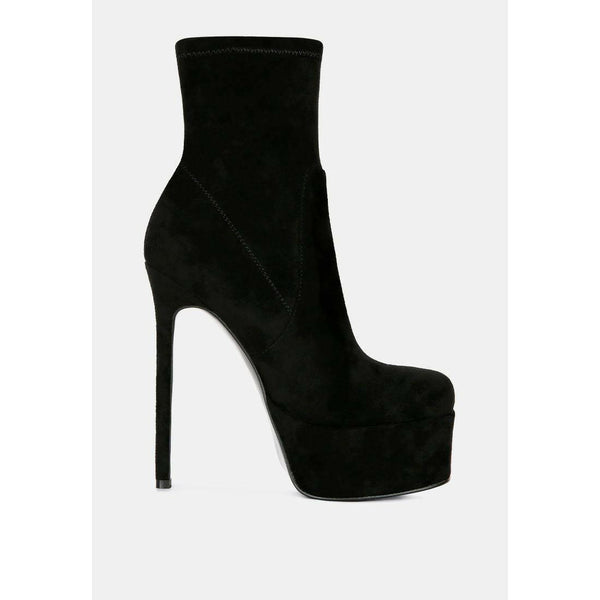 Clubbing High Heele Platform Ankle Boots - quirkitrendz