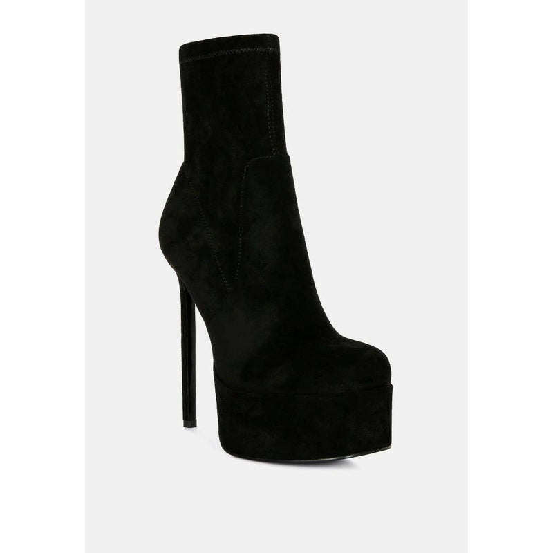 Clubbing High Heele Platform Ankle Boots - quirkitrendz