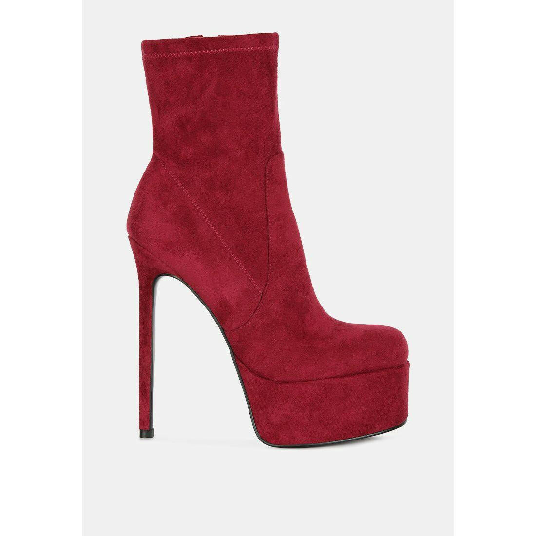 Clubbing High Heele Platform Ankle Boots.