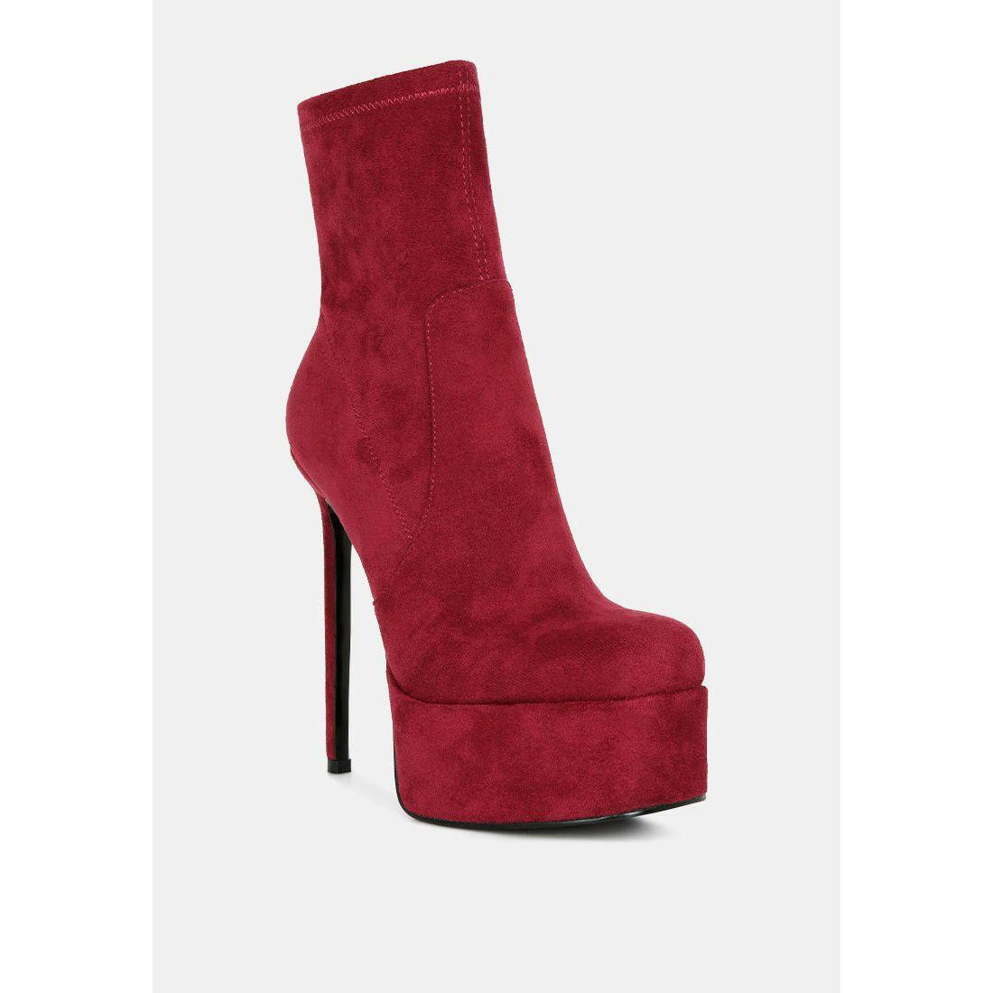 Clubbing High Heele Platform Ankle Boots.