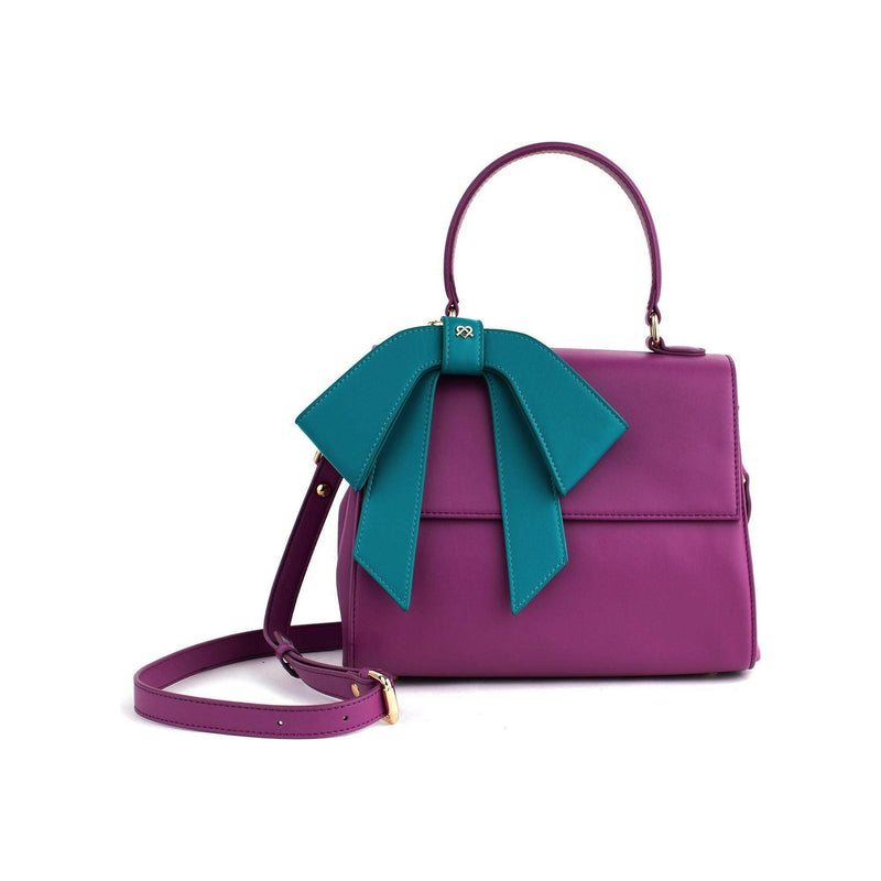 Cottontail - Purple Vegan Leather Bag |  quirkitrendz.