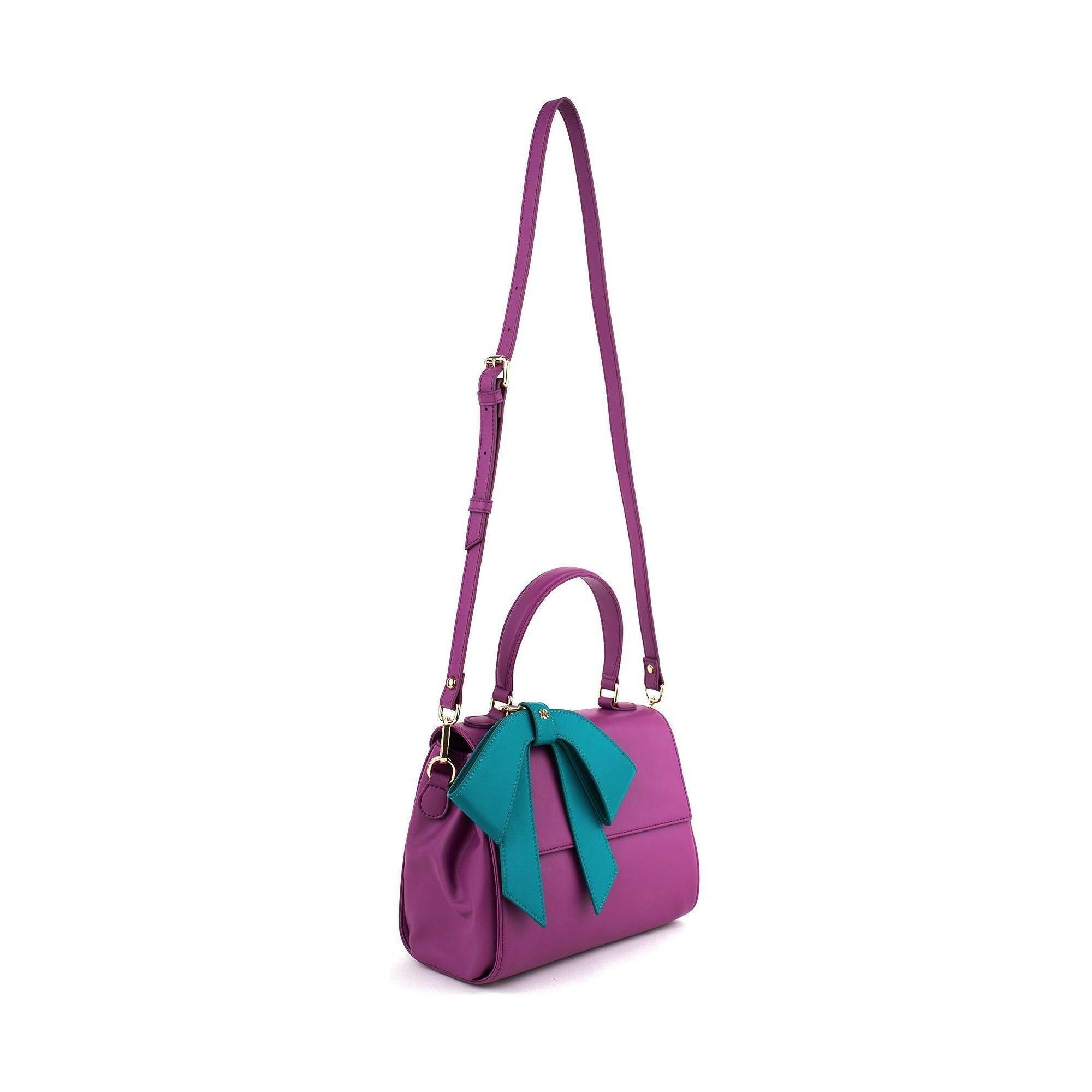 Cottontail - Purple Vegan Leather Bag.